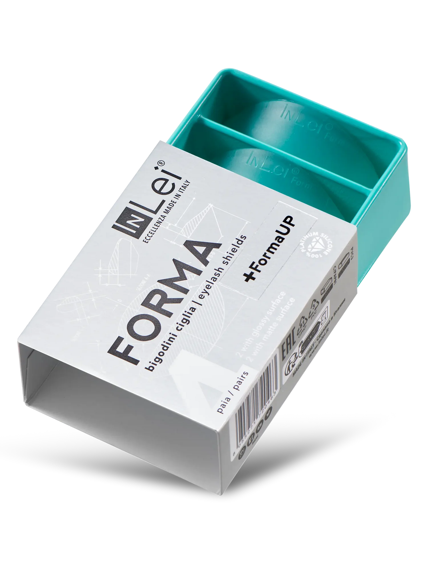 InLei® - FORMA + FORMA UP NEW Universal Eyelash Shields (4 pairs in a pack)