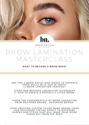 Brow Lamination Masterclass Deposit