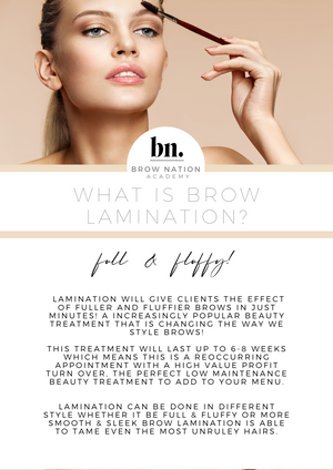 Brow Lamination Masterclass Deposit