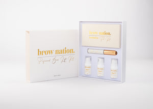 Enough Product for 10 Brow Lamination Treatments! The World's #1 Hottest New Beauty Trend - Designed by Brow Experts for Beauty Professionals. A 3 Step Process that Straightens Brow Hairs for Instantly Lifted, Full, Fluffy Brows. Create More Symmetry and Big Brows! Cruelty Free, Vegan, Non-Toxic. 100% Australian Owned.